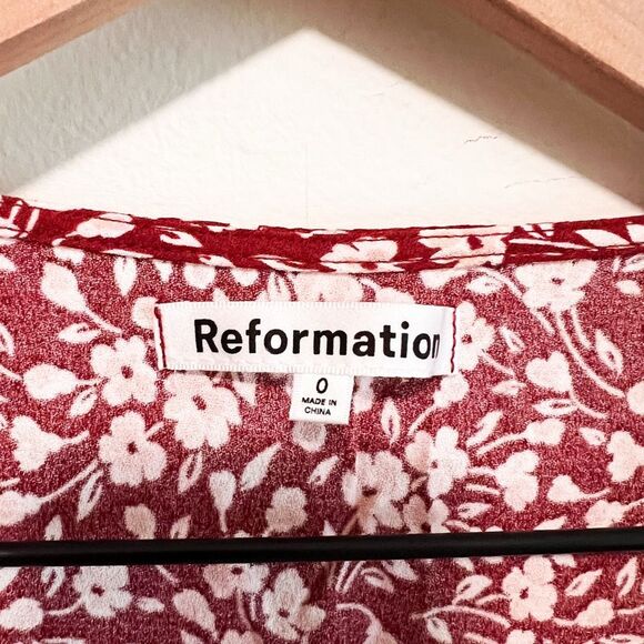 Reformation Rilynn Dress Size 0 - Picture 6 of 7